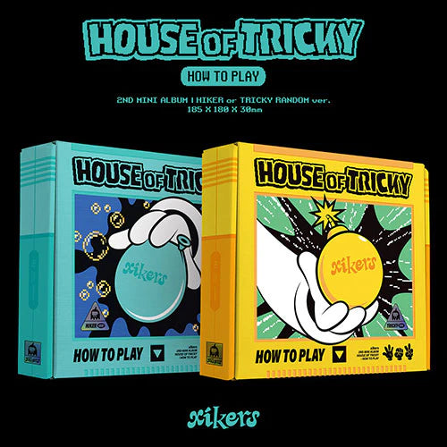 XIKERS - HOUSE OF TRICKY : HOW TO PLAY (2nd Mini Album)