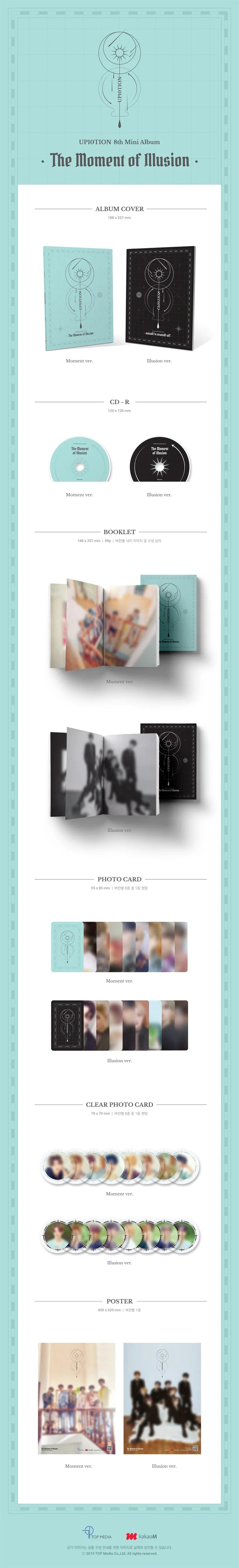 UP10TION - The Moment Of Illusion (8th Mini Album)