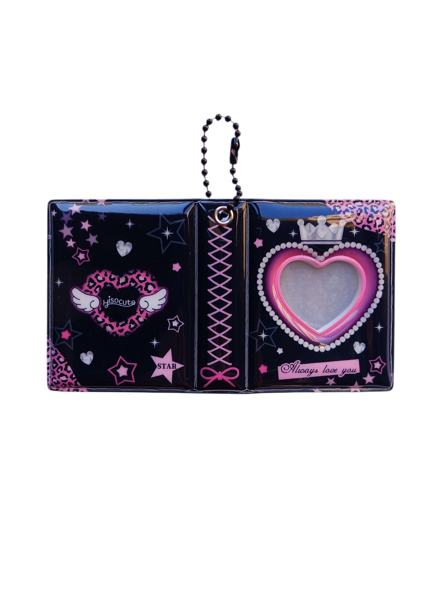 MINI BINDER Llavero/Colgante - Rosa y2k