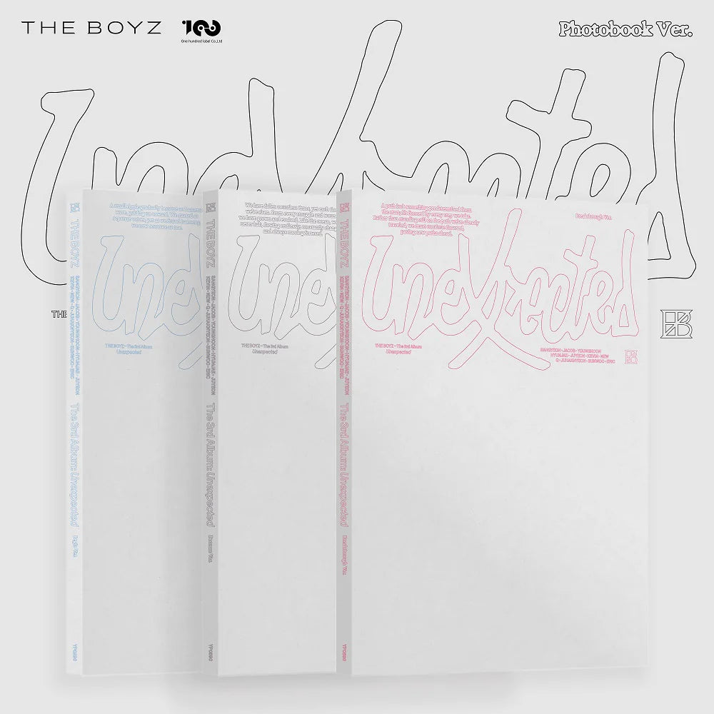 THE BOYZ - UNEXPECTED (3rd Album)