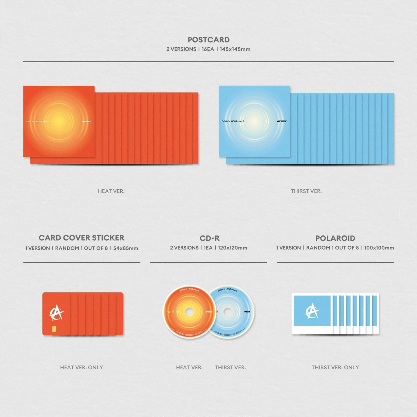 ATEEZ - GOLDEN HOUR Part.3 (Target Exclusive)
