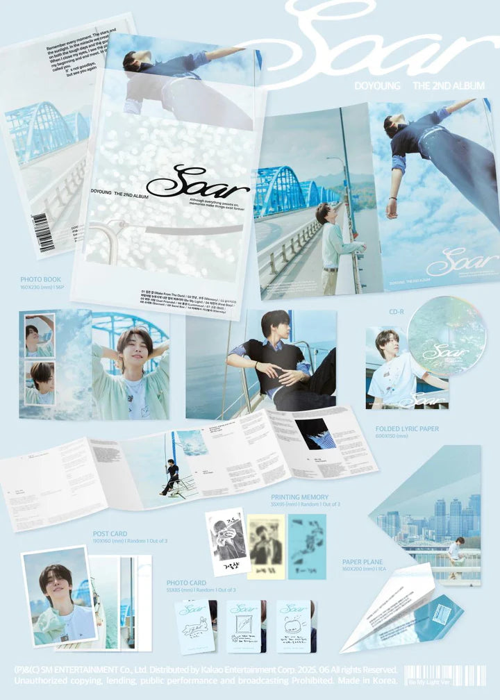 DOYOUNG (NCT) - Soar (2nd Album) BE MY LIGHT Version