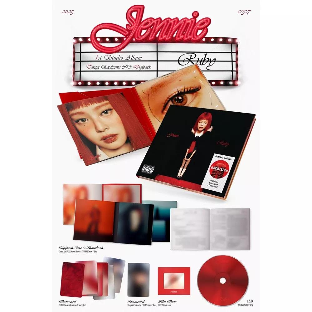 JENNIE (BLACKPINK) - RUBY DIGIPACK (Target exclusive)