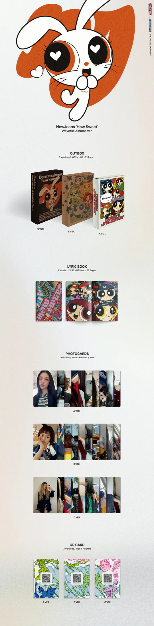 NEWJEANS - How sweet (WEVERSE)