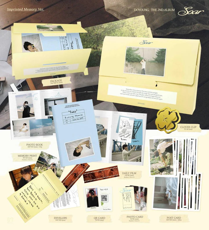 DOYOUNG (NCT) - Soar (2nd Album) IMPRINTED MEMORY Version