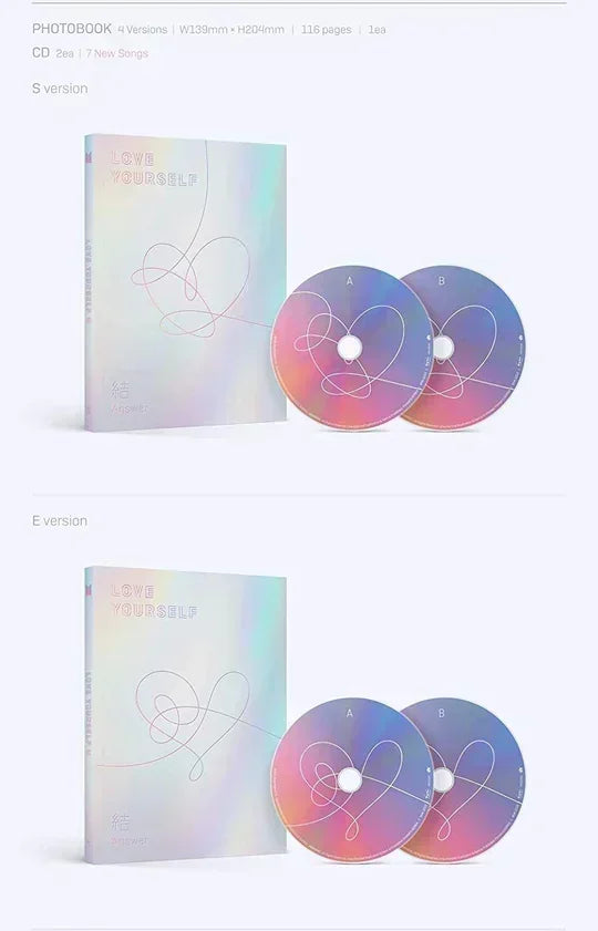 BTS - Love Yourself 結 ‘Answer’ (4th Album)