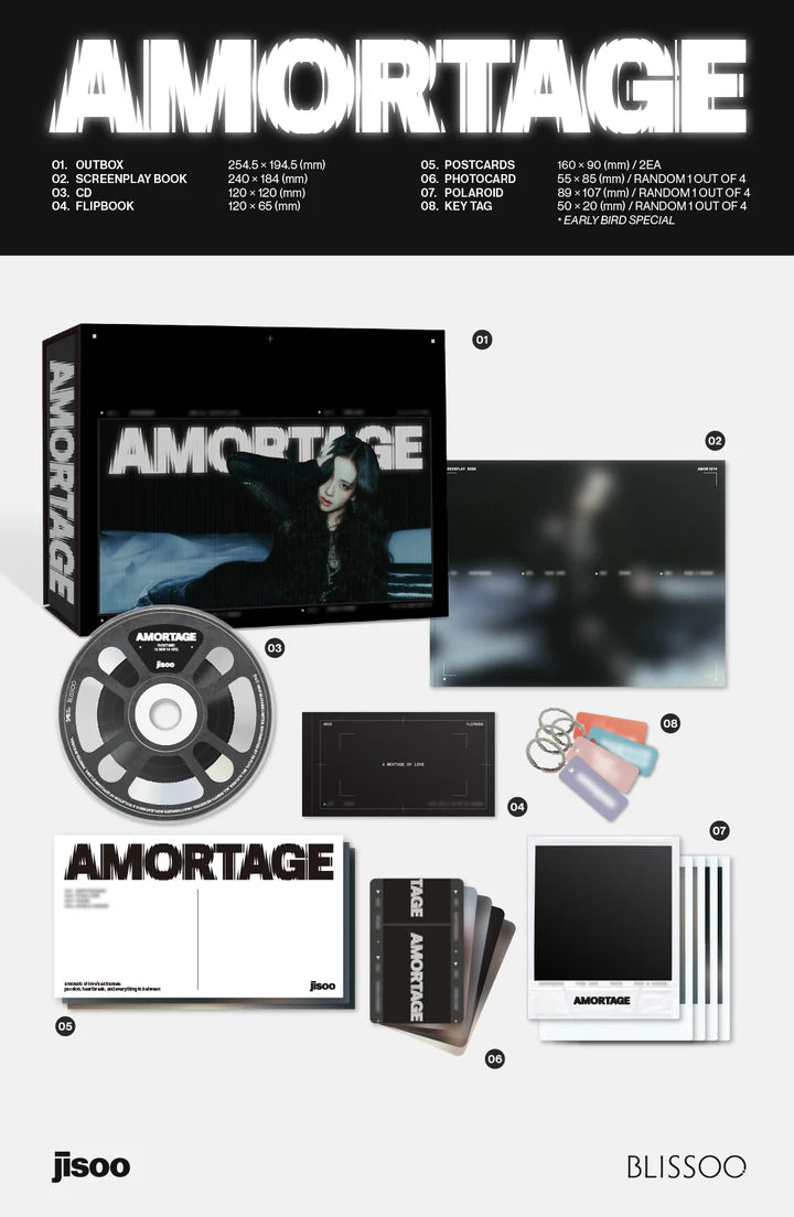 JISOO (BLACKPINK)- AMORTAGE