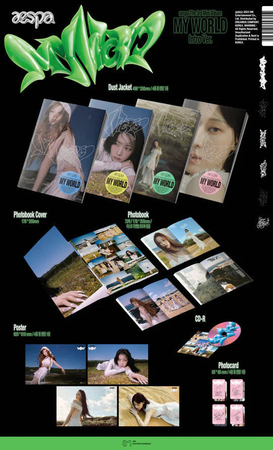 AESPA - MY WORLD (3rd Mini Album) INTRO Version