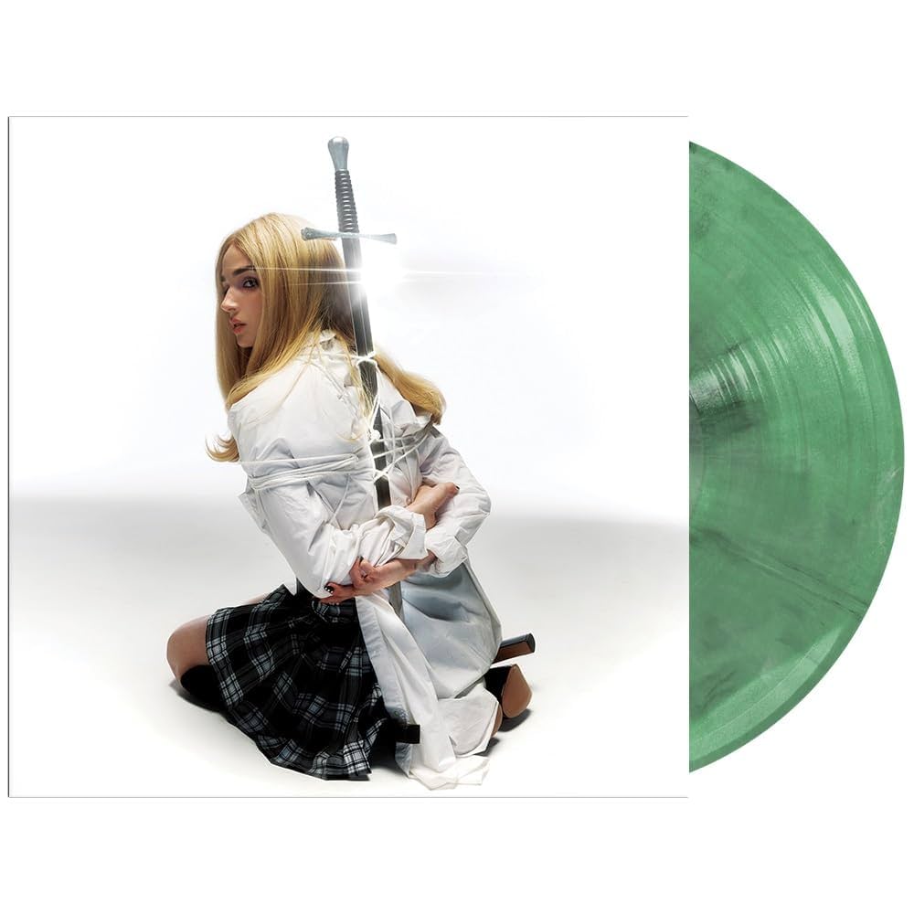 POPPY - Zig VINILO Mint Green / Black & White Marble