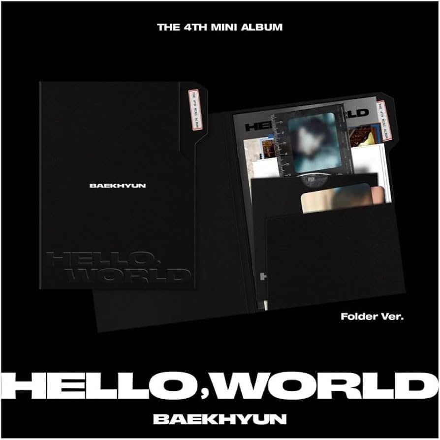 BAEKHYUN (EXO) - HELLO, WORLD (4th Mini Album) FOLDER