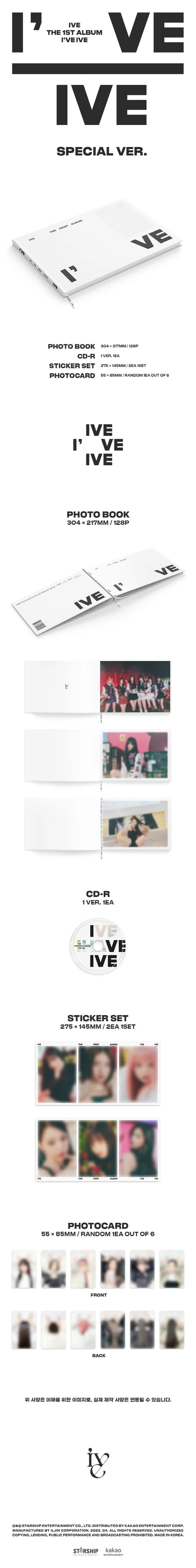 IVE - I'VE IVE (1st Album) Special Version