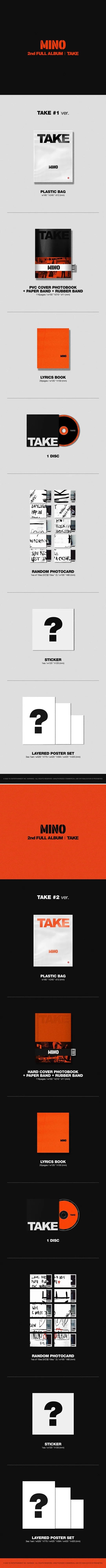 MINO (WINNER) - Take (2nd Album)