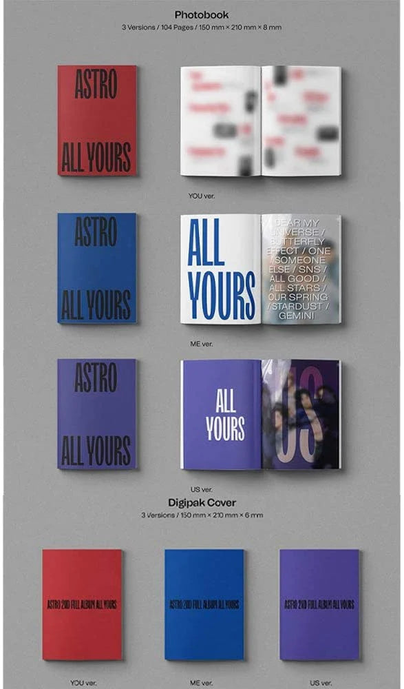 ASTRO - All Yours (2nd Album)