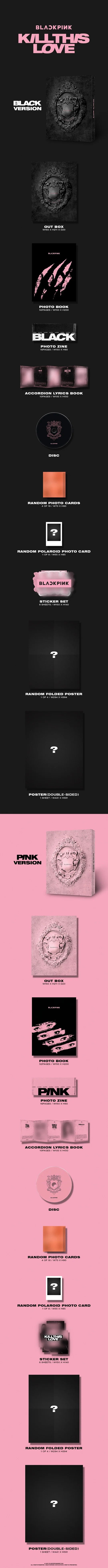 BLACKPINK - Kill This Love (2nd Mini Album)