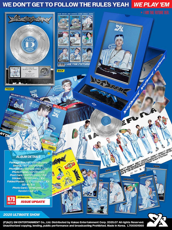 NCT DREAM - GO BACK TO THE FUTURE (5th Album) I AM THE FUTURE Version