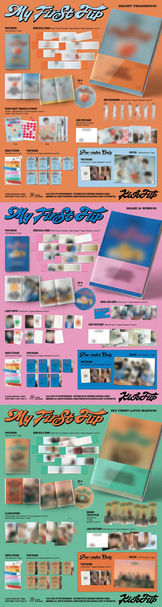 KICKFLIP - MY FIRST FLIP (3rd Mini Album)