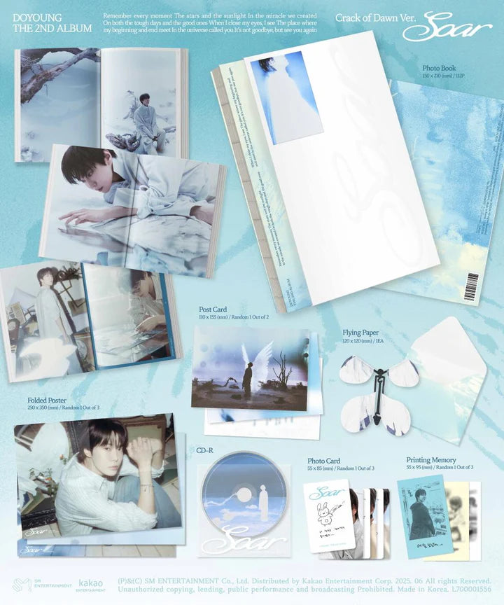 DOYOUNG (NCT) - Soar (2nd Album) CRACK OF DAWN Version