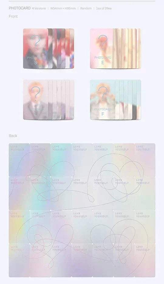 BTS - Love Yourself 結 ‘Answer’ (4th Album)