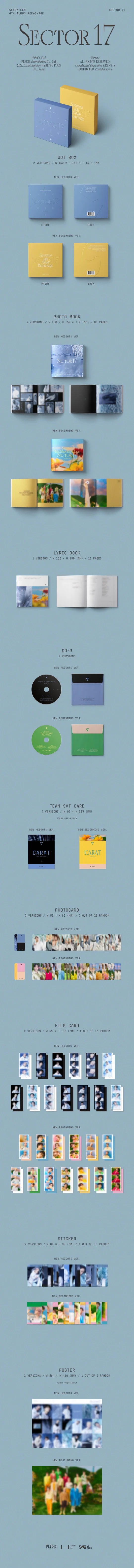 SEVENTEEN - SECTOR 17 (4th Album Repackage)