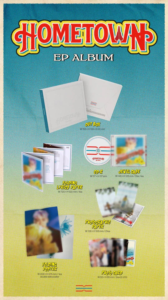 BAMBAM (GOT7) - BAMBAM - HOMETOWN (EP Album)