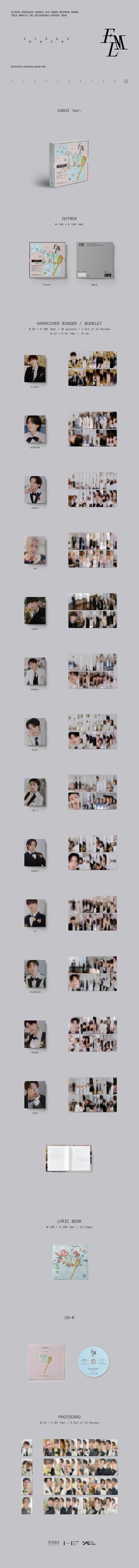 SEVENTEEN - FML (10th Mini Album) CARAT version