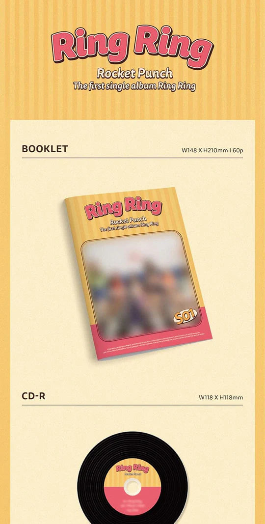ROCKET PUNCH - Ring Ring (1st Single Album)