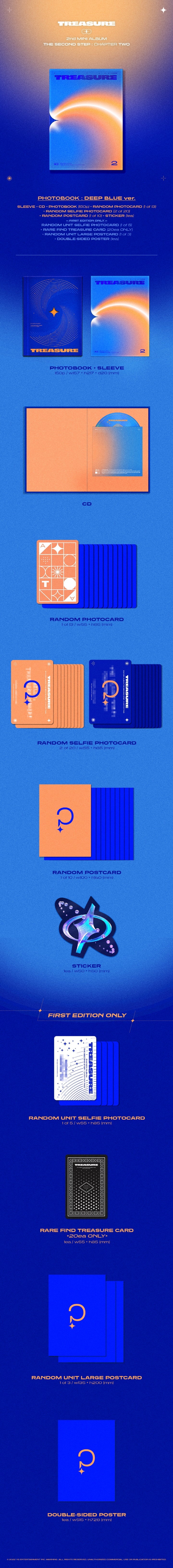 TREASURE - THE SECOND STEP : CHAPTER TWO (2nd Mini Album)