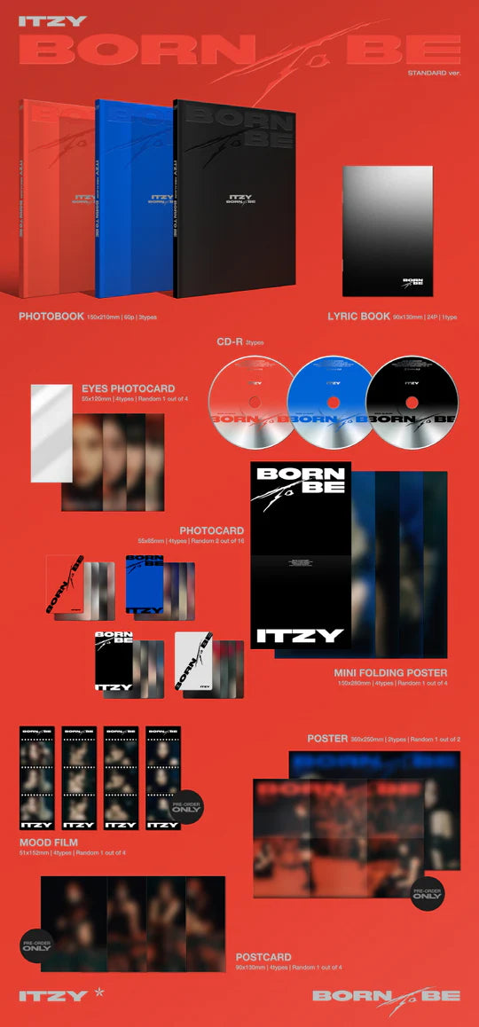 ITZY - Born to be (Target exclusive) C ver.