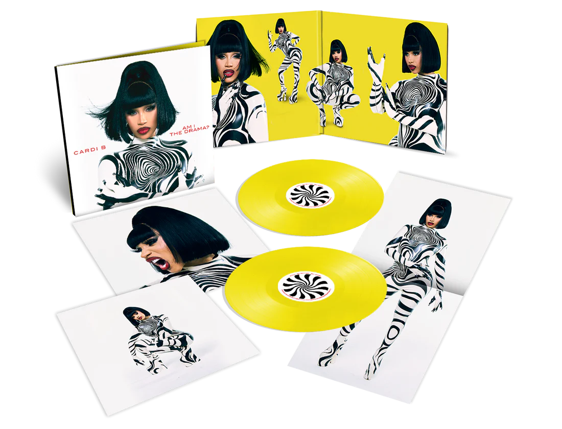 CARDI B - AM I THE DRAMA? Magnet (Alternate Cover #4) VINILO AUTOGRAFIADO