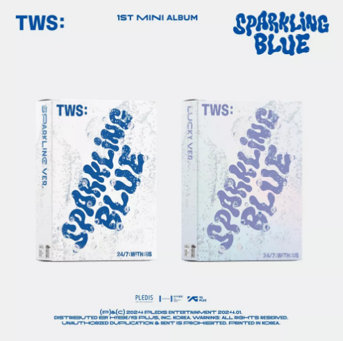 TWS - SPARKLING BLUE (1st Mini Album) Target exclusive