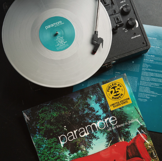 PARAMORE - All we know is falling VINILO (FBR 25 Aniversario Silver)