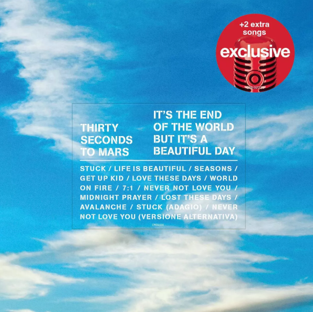 30 SECONDS TO MARS – It's The End Of The World But It's A Beautiful Day CD