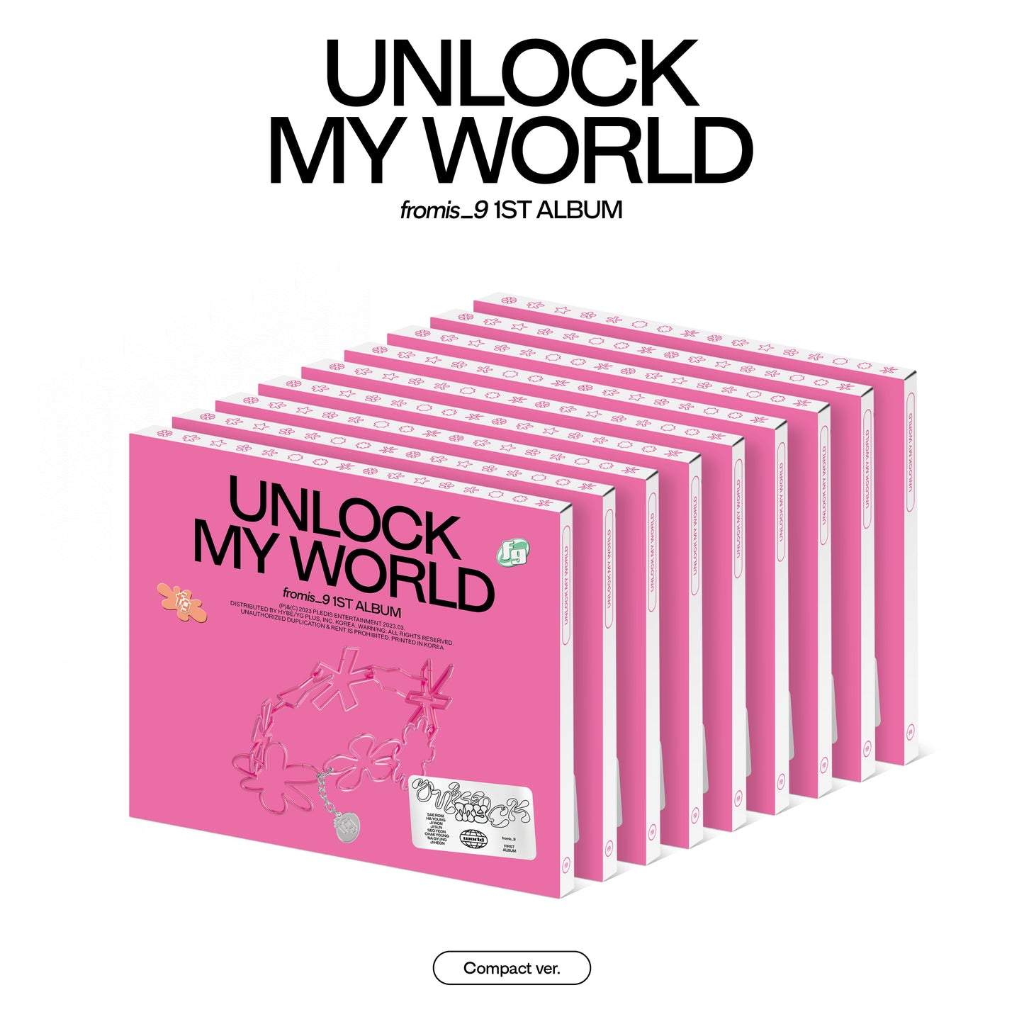 FROMIS_9 - Unlock My World (1st Album) COMPACT