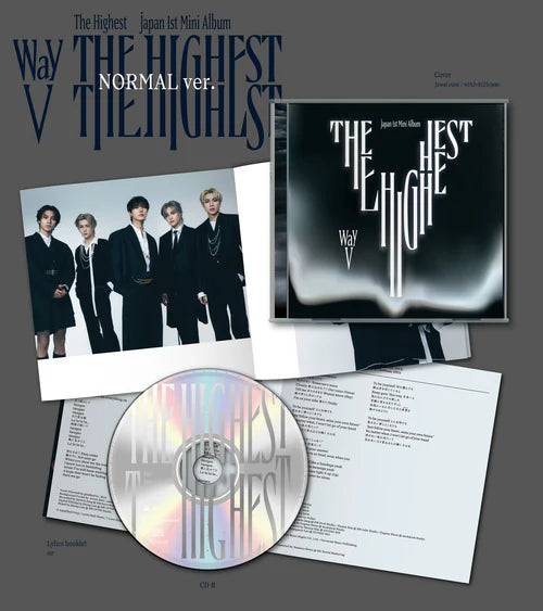 WAYV - The highest (JAPAN Standard CD)