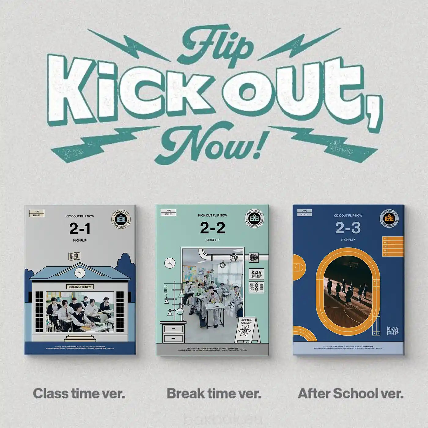 KICKFLIP - KICK OUT, FLIP NOW! (2nd Mini Album)