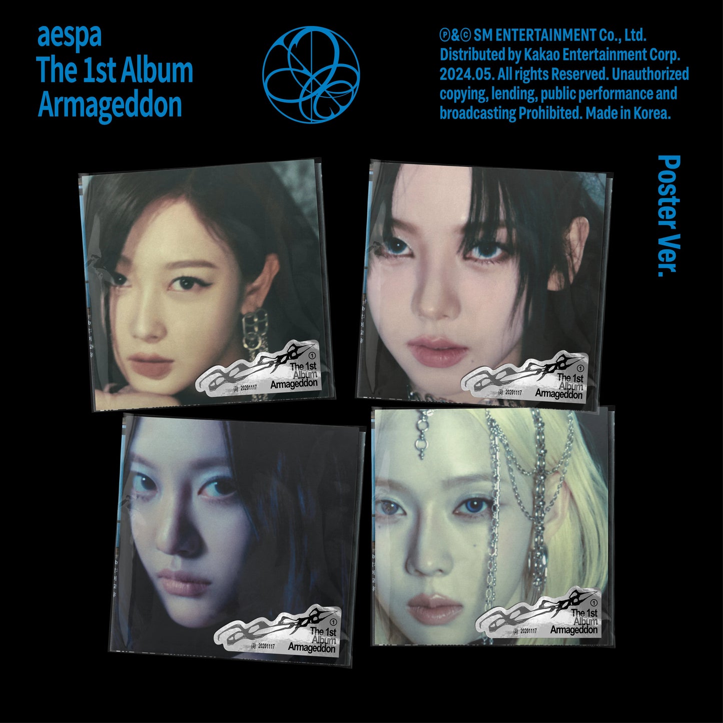 AESPA - Armageddon (1st Album) POSTER