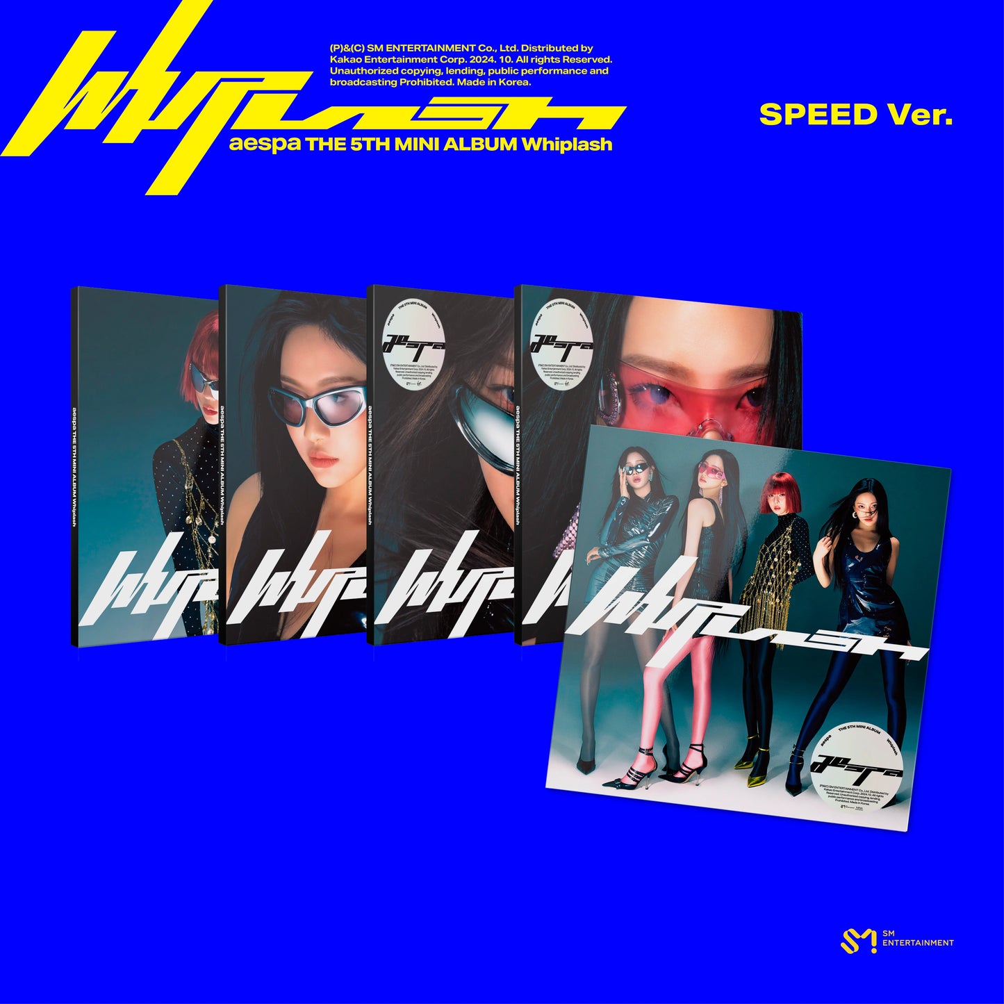 AESPA - Whiplash (5th Mini Album) SPEED