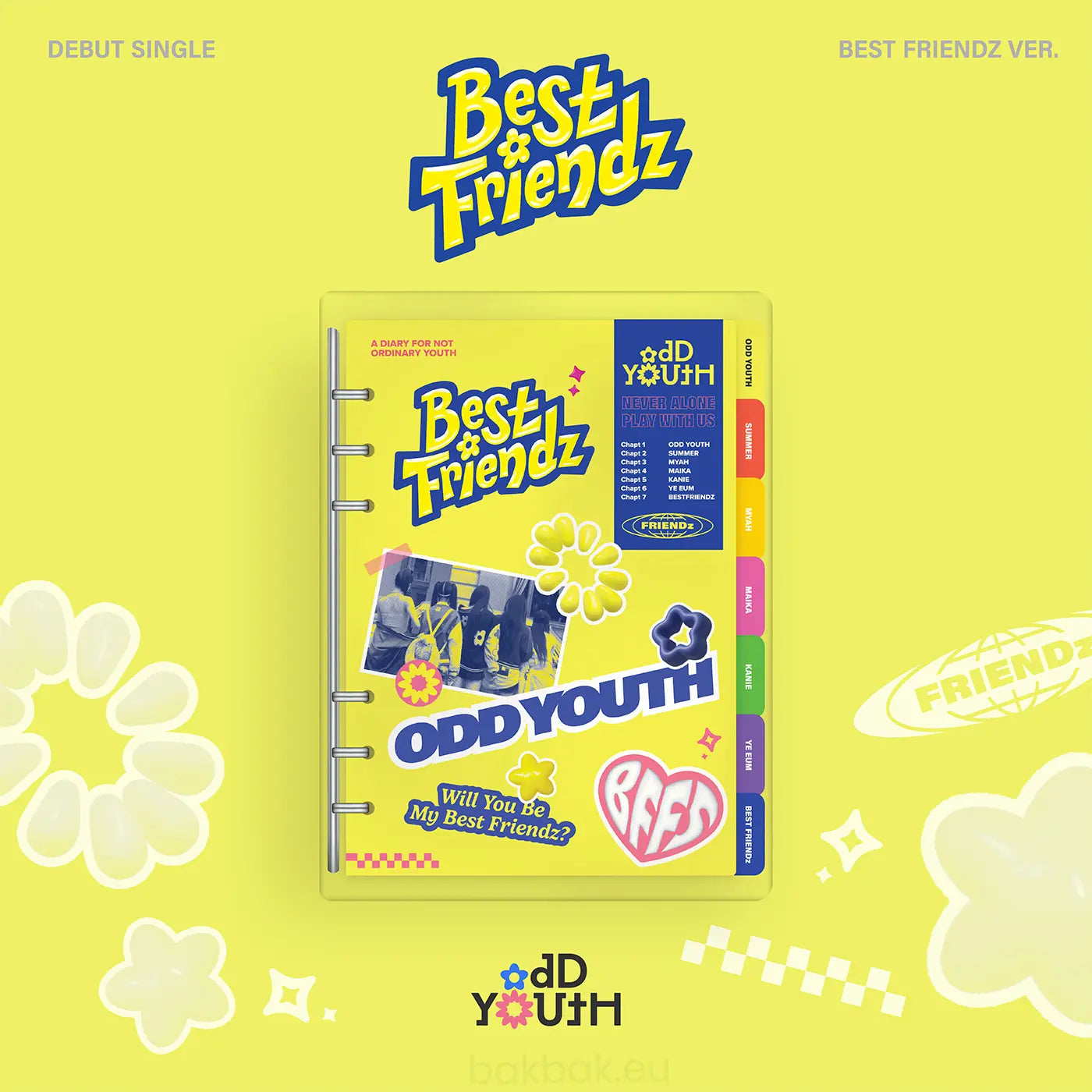 ODD YOUTH - Best Friendz (Single Album) BEST FRIENDZ Version