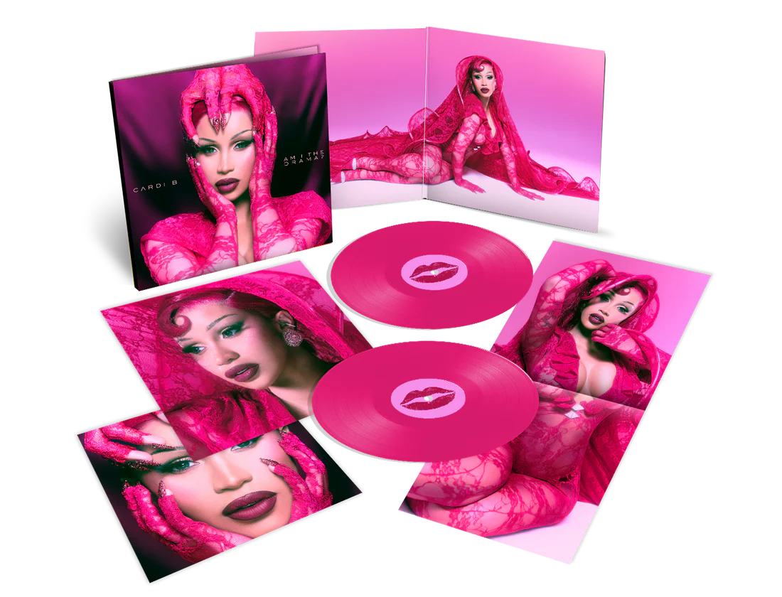 CARDI B - AM I THE DRAMA? Pretty and Petty (Alternate Cover #3) VINILO AUTOGRAFIADO