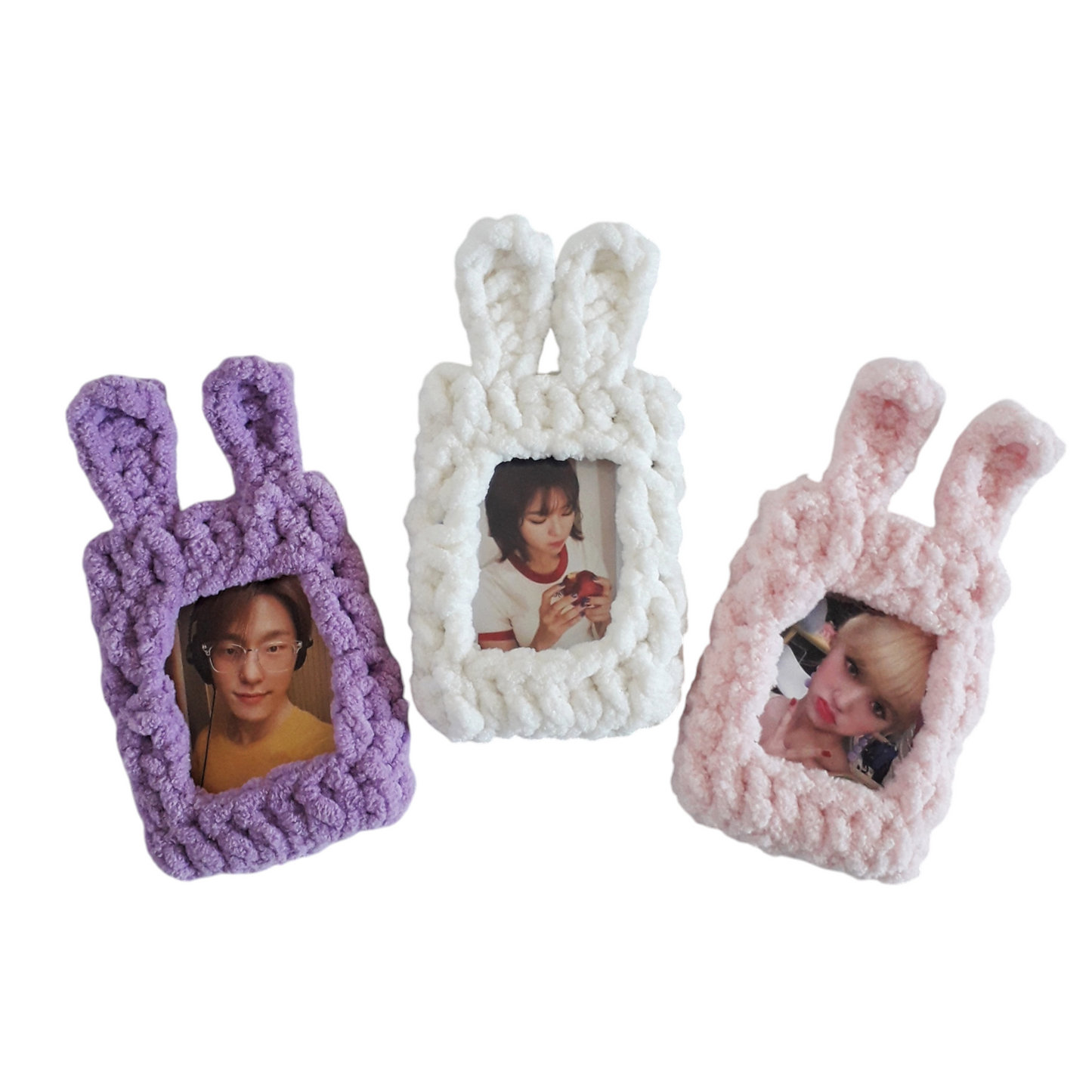 PHOTOCARD HOLDER CROCHET - Chunky Bunny