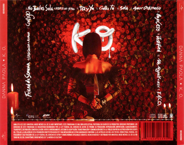 DANNA PAOLA - K.O. Knock Out CD