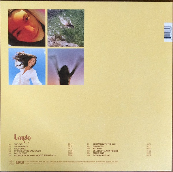 LORDE - Solar power VINILO