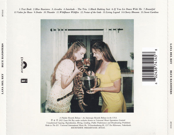 LANA DEL REY - Blue banisters CD
