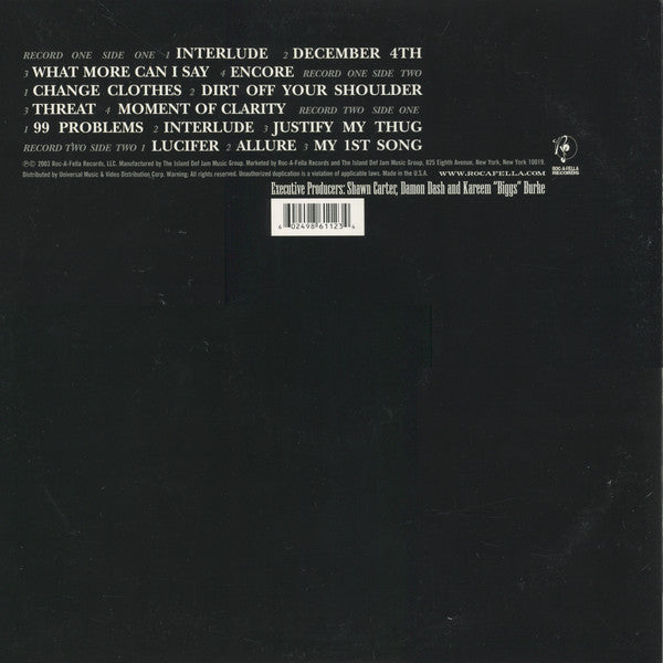 JAY-Z - The black album CD