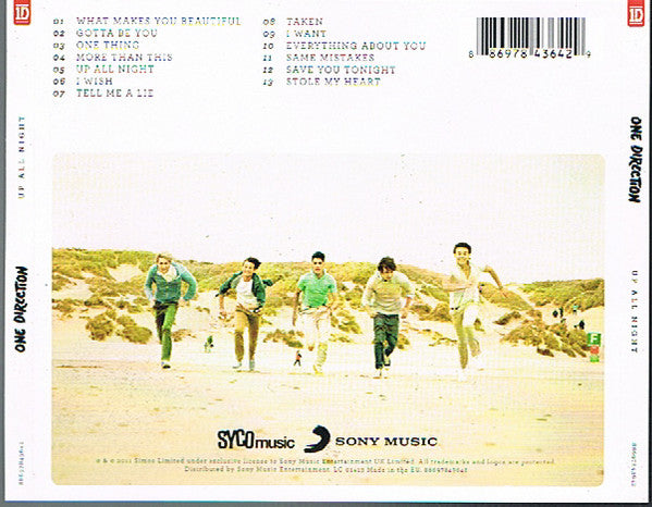 ONE DIRECTION - Up all night CD