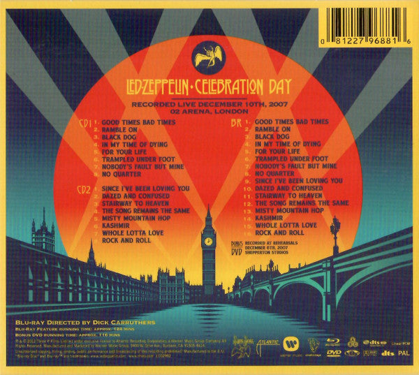 LED ZEPPELIN – Celebration day CD