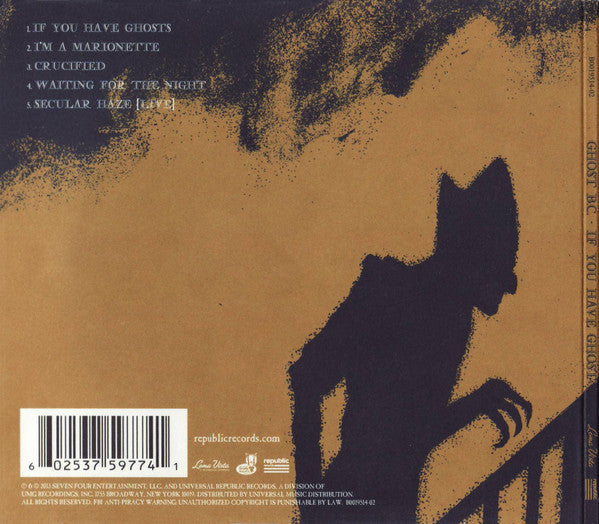 GHOST B.C. - If You Have Ghost CD