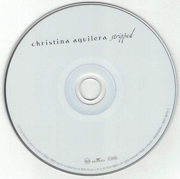 CHRISTINA AGUILERA - Stripped CD