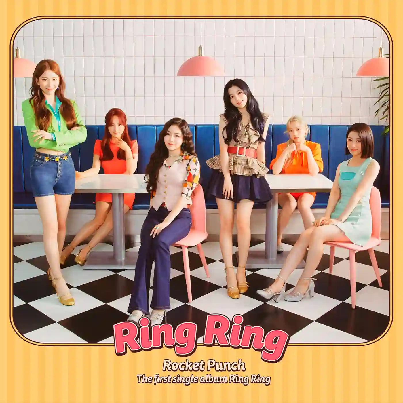 ROCKET PUNCH - Ring Ring (1st Single Album)