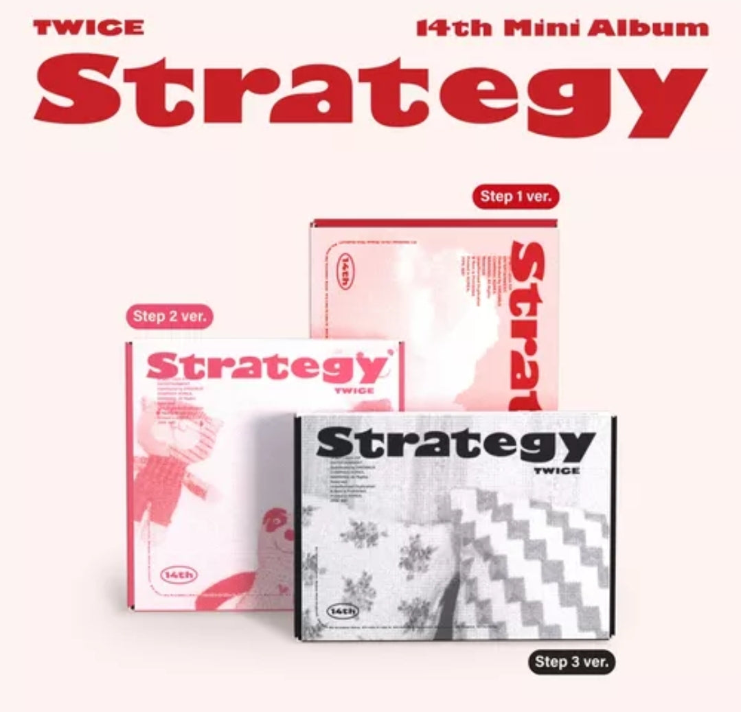 TWICE - STRATEGY (14th Mini Album)